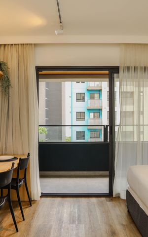 Apartamento à venda com 24m², 1 quarto e sem vaga Apartamento à venda com 24m², 1 quarto e sem vagaSala / Quarto