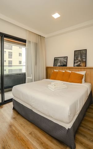 Apartamento à venda com 24m², 1 quarto e sem vaga Apartamento à venda com 24m², 1 quarto e sem vagaSala / Quarto