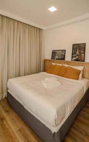 Apartamento à venda com 24m², 1 quarto e sem vaga Apartamento à venda com 24m², 1 quarto e sem vagaSala / Quarto