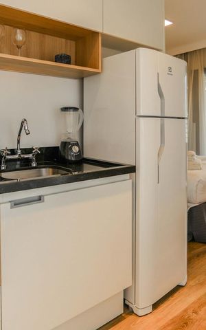 Apartamento à venda com 24m², 1 quarto e sem vaga Apartamento à venda com 24m², 1 quarto e sem vagaCozinha