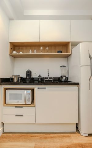 Apartamento à venda com 24m², 1 quarto e sem vaga Apartamento à venda com 24m², 1 quarto e sem vagaCozinha