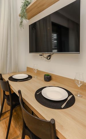 Apartamento à venda com 24m², 1 quarto e sem vaga Apartamento à venda com 24m², 1 quarto e sem vagaSala / Quarto