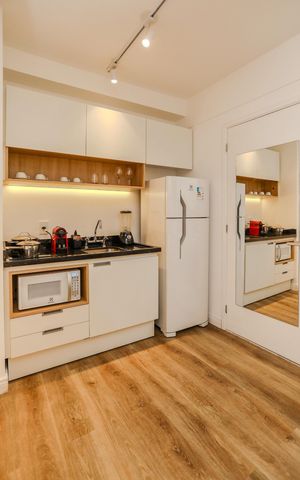 Apartamento à venda com 22m², 1 quarto e sem vaga Apartamento à venda com 22m², 1 quarto e sem vagaCozinha