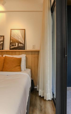 Apartamento à venda com 22m², 1 quarto e sem vaga Apartamento à venda com 22m², 1 quarto e sem vagaSala / Quarto