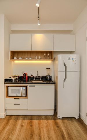 Apartamento à venda com 22m², 1 quarto e sem vaga Apartamento à venda com 22m², 1 quarto e sem vagaCozinha