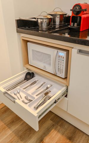 Apartamento à venda com 22m², 1 quarto e sem vaga Apartamento à venda com 22m², 1 quarto e sem vagaCozinha