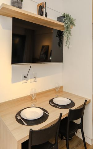 Apartamento à venda com 22m², 1 quarto e sem vaga Apartamento à venda com 22m², 1 quarto e sem vagaSala / Quarto