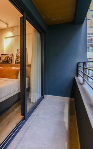 Apartamento à venda com 22m², 1 quarto e sem vaga Apartamento à venda com 22m², 1 quarto e sem vagaVaranda
