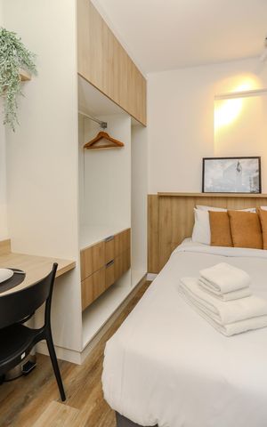 Apartamento à venda com 22m², 1 quarto e sem vaga Apartamento à venda com 22m², 1 quarto e sem vagaSala / Quarto