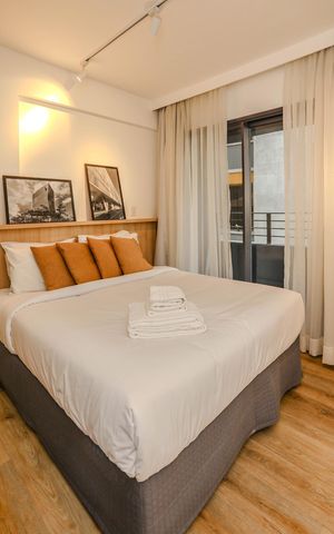 Apartamento à venda com 22m², 1 quarto e sem vaga Apartamento à venda com 22m², 1 quarto e sem vagaSala / Quarto