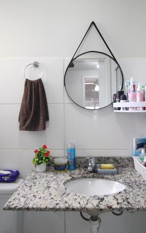 Apartamento para alugar com 63m², 2 quartos e 1 vagaBanheiro