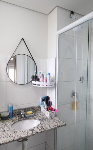 Apartamento para alugar com 63m², 2 quartos e 1 vagaBanheiro