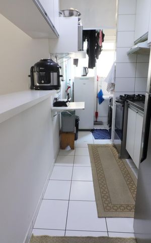 Apartamento à venda com 65m², 3 quartos e 1 vagaCozinha e Área de Serviço
