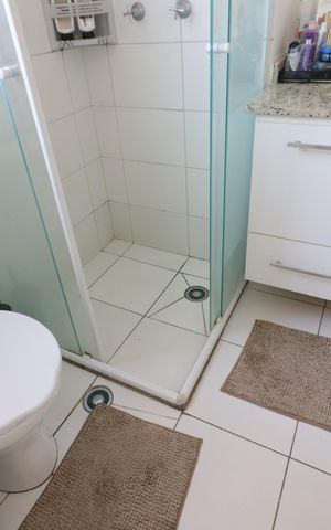 Apartamento à venda com 65m², 3 quartos e 1 vagaBanheiro da Suíte 1