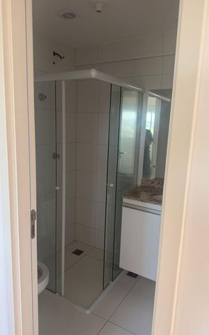 Apartamento para alugar com 66m², 3 quartos e 2 vagas Apartamento para alugar com 66m², 3 quartos e 2 vagasBanheiro