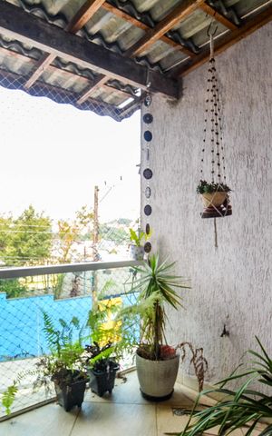 Casa à venda com 89m², 2 quartos e 2 vagas Casa à venda com 89m², 2 quartos e 2 vagasVaranda da Sala
