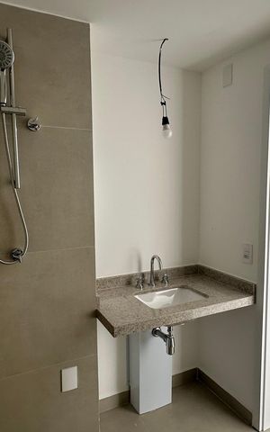 Studio à venda com 26m², 1 quarto e sem vaga
