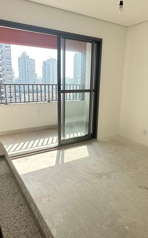Studio à venda com 26m², 1 quarto e sem vaga