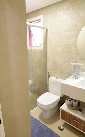 Apartamento à venda com 86m², 2 quartos e 1 vagaBanheiro Social