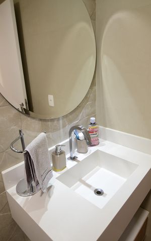 Apartamento à venda com 86m², 2 quartos e 1 vagaBanheiro Social