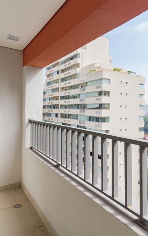 Studio à venda com 26m², 1 quarto e sem vaga Studio à venda com 26m², 1 quarto e sem vagaVaranda