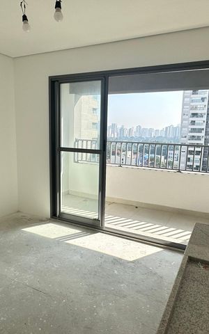 Studio à venda com 27m², 1 quarto e sem vaga