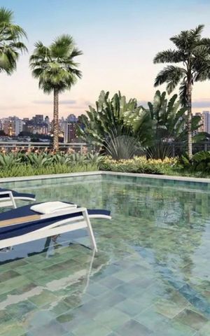 Studio à venda com 27m², 1 quarto e sem vaga