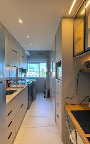 Apartamento à venda com 89m², 3 quartos e 1 vaga Apartamento à venda com 89m², 3 quartos e 1 vagaCozinha e Área de Serviço