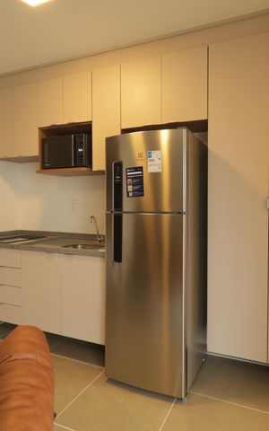 Studio à venda com 31m², 1 quarto e sem vagaCozinha