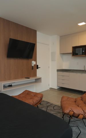 Studio à venda com 31m², 1 quarto e sem vagaStudio