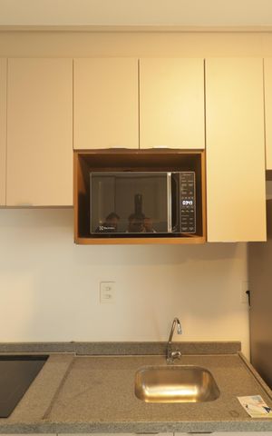 Studio à venda com 31m², 1 quarto e sem vagaCozinha