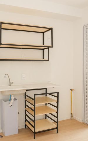 Apartamento para alugar com 29m², 1 quarto e sem vaga Apartamento para alugar com 29m², 1 quarto e sem vagaSala e Cozinha