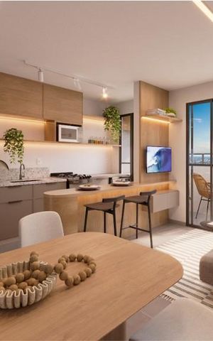 Apartamento à venda com 50m², 2 quartos e 1 vaga