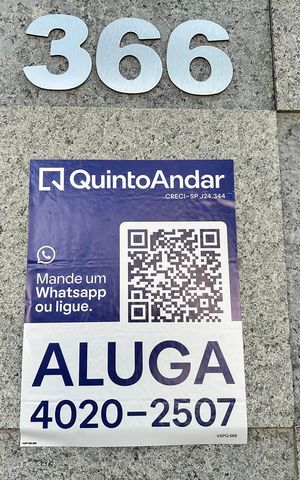 Apartamento para alugar com 41m², 2 quartos e 1 vaga Apartamento para alugar com 41m², 2 quartos e 1 vagaFachada plaquinha
