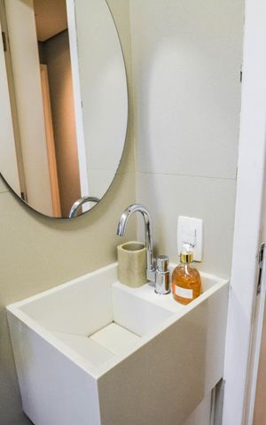 Apartamento à venda com 129m², 2 quartos e 2 vagas Apartamento à venda com 129m², 2 quartos e 2 vagasBanheiro Social