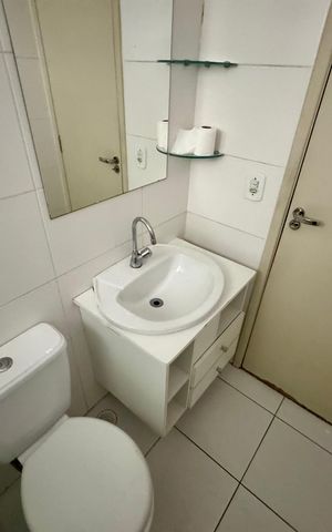 Apartamento à venda com 70m², 3 quartos e 2 vagas Apartamento à venda com 70m², 3 quartos e 2 vagasBanheiro 2