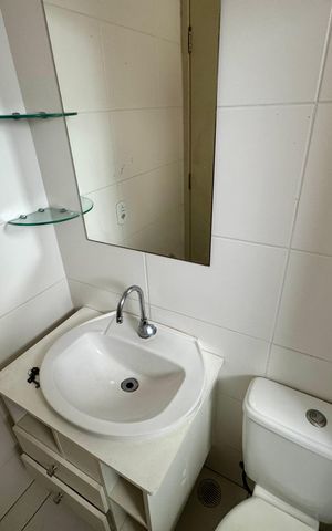Apartamento à venda com 70m², 3 quartos e 2 vagas Apartamento à venda com 70m², 3 quartos e 2 vagasBanheiro 1