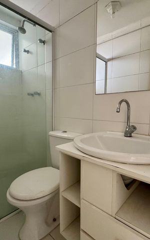 Apartamento à venda com 70m², 3 quartos e 2 vagas Apartamento à venda com 70m², 3 quartos e 2 vagasBanheiro 2