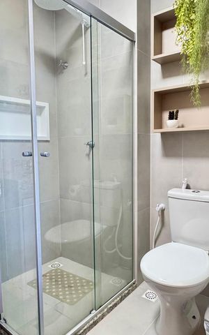 Apartamento para alugar com 29m², 1 quarto e 1 vaga Apartamento para alugar com 29m², 1 quarto e 1 vagaBanheiro