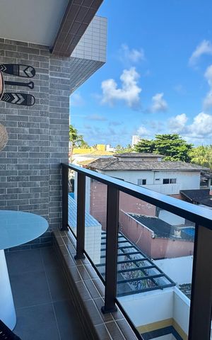 Apartamento para alugar com 29m², 1 quarto e 1 vaga Apartamento para alugar com 29m², 1 quarto e 1 vagaVaranda