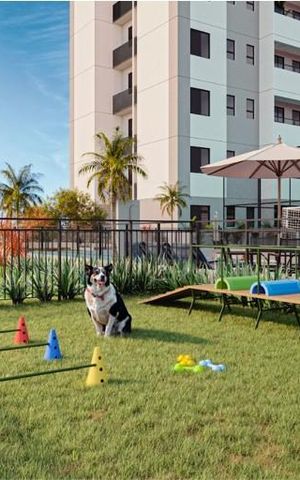 Apartamento à venda com 43m², 2 quartos e 1 vaga