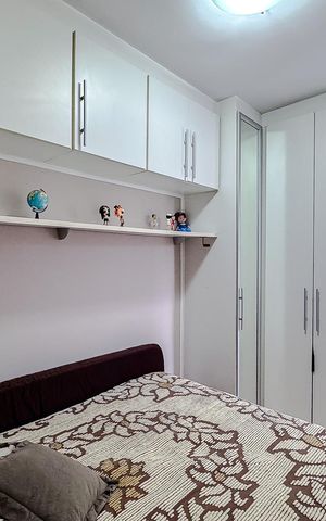 Casa de condomínio à venda com 155m², 3 quartos e 2 vagas Casa de condomínio à venda com 155m², 3 quartos e 2 vagasQuarto 2