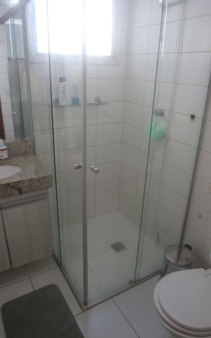 Apartamento à venda com 93m², 3 quartos e 2 vagasBanheiro