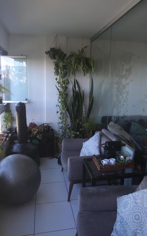 Apartamento à venda com 93m², 3 quartos e 2 vagasSala