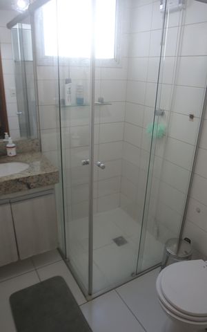 Apartamento à venda com 93m², 3 quartos e 2 vagasBanheiro