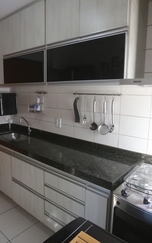 Apartamento à venda com 93m², 3 quartos e 2 vagasCozinha