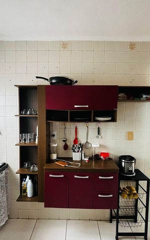 Apartamento para alugar com 47m², 1 quarto e 2 vagas Apartamento para alugar com 47m², 1 quarto e 2 vagasCozinha