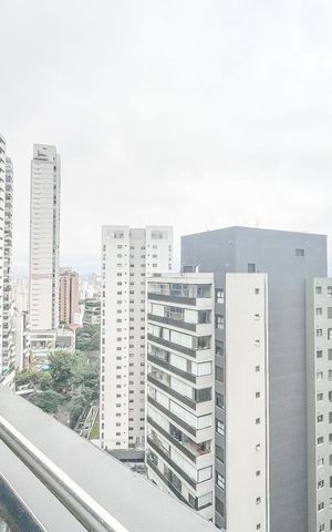 Apartamento à venda com 58m², 1 quarto e 1 vaga Apartamento à venda com 58m², 1 quarto e 1 vagaSacada