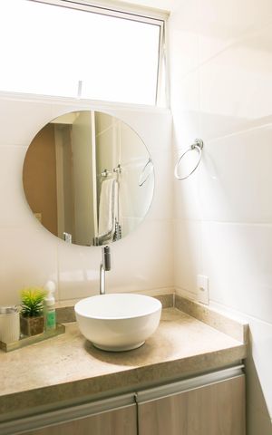 Apartamento à venda com 44m², 2 quartos e 1 vaga Apartamento à venda com 44m², 2 quartos e 1 vagaBanheiro