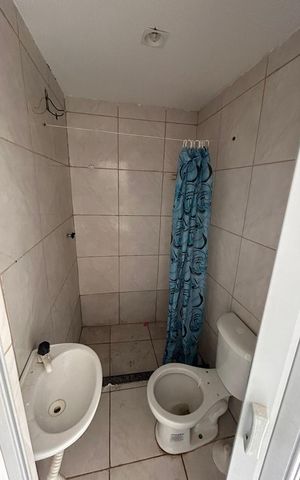 Studio para alugar com 40m², 1 quarto e sem vaga Studio para alugar com 40m², 1 quarto e sem vagaBanheiro